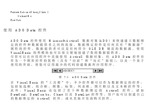 使用ADO Data