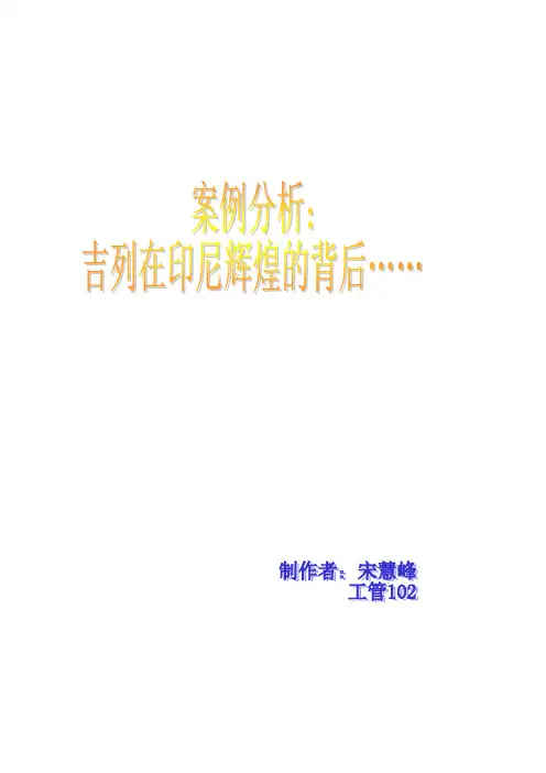案例分析档