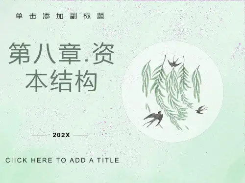 财务管理第八章