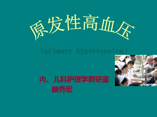 原发性高血压护理措施ppt课件