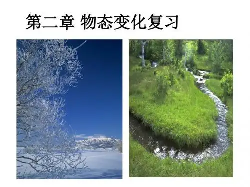 《物态变化》复习课件(40张PPT)