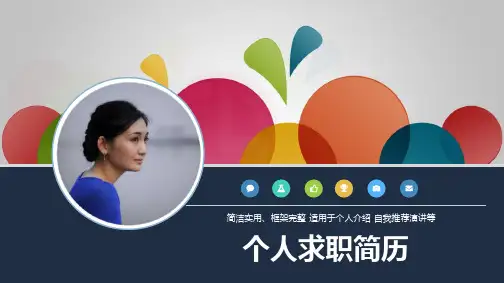 【绝对精美01】市场总监个人求职应聘竞聘述职介绍展示演讲规划