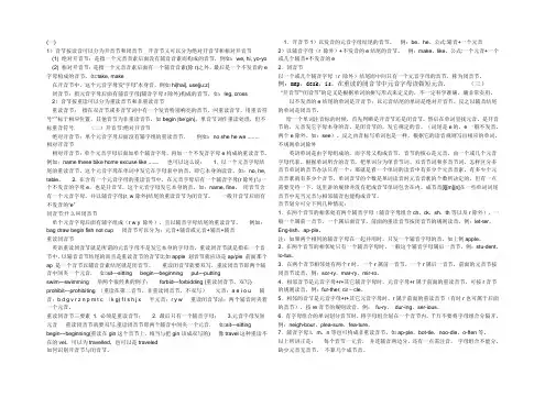 开音节与闭音节1