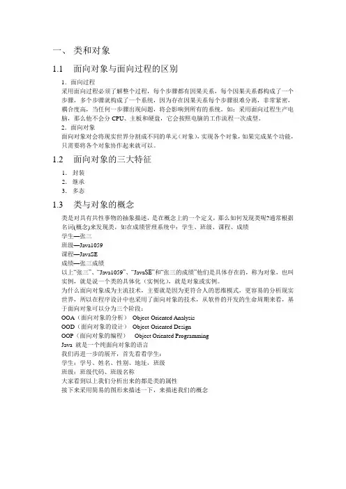 Java类和对象