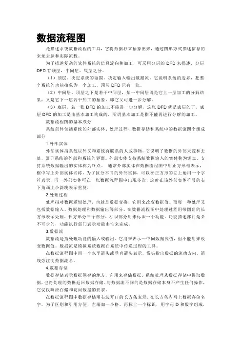 数据流程图说明