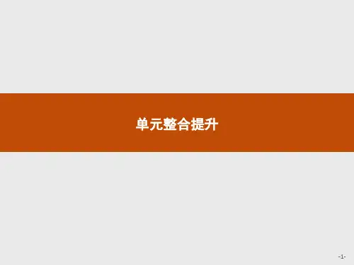 第二单元单元整合提升课件-【新教材】高中政治统编版(最新)选择性必修2
