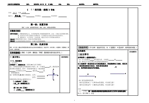 5.1.2垂线导学案