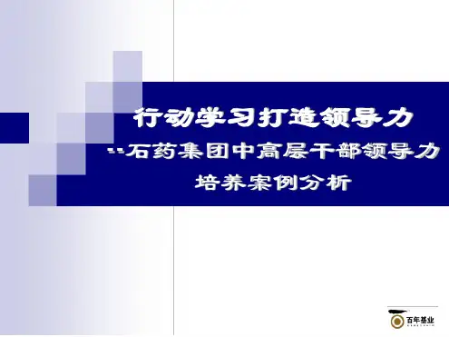 行动学习打造领导力