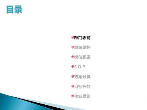 集团公司企划管理手册