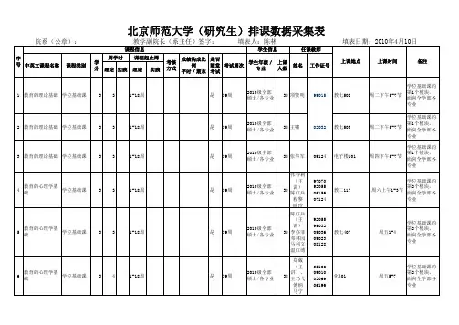 教育学部课程