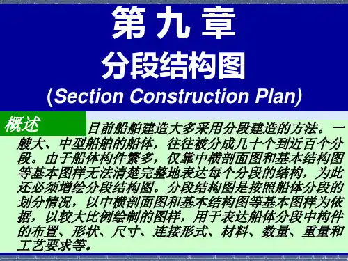 集美大学 船体结构与制图 第九章 分段结构图 (上)2015