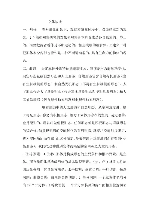 立体构成 2