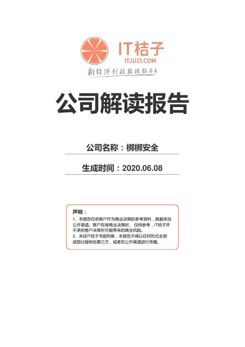 梆梆安全公司解读报告2020年06月