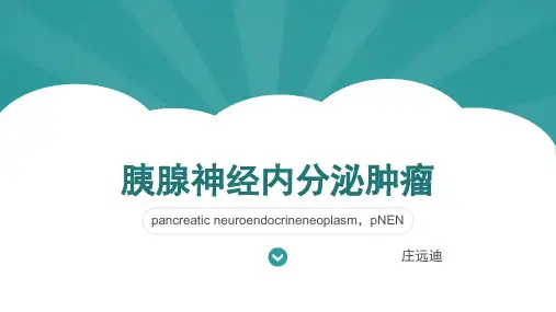 胰腺神经内分泌肿瘤影像