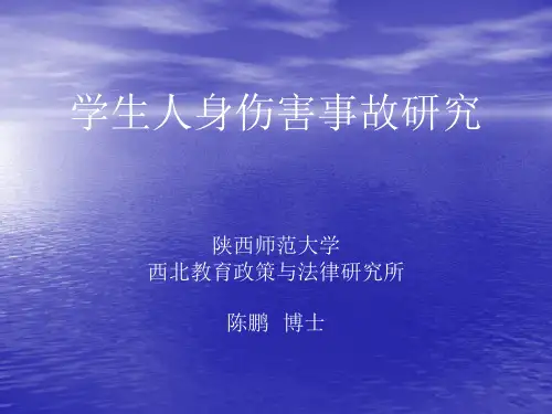 学生人身伤害事故研究