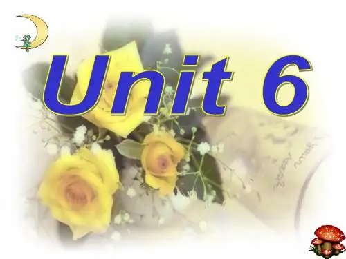 PEP小学英语六年级上册第六单元Unit 6A