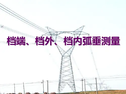 档端、档外、档内弧垂测量(韩斌)