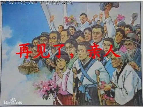 人教版小学语文五年级下册《再见了亲人》PPT
