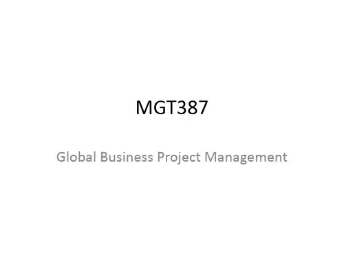 MGT387 Topic 6 - Structure