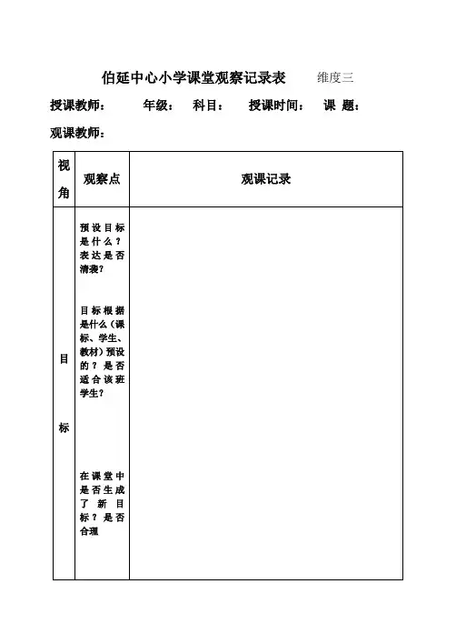 目标、内容、实施、评价、资源