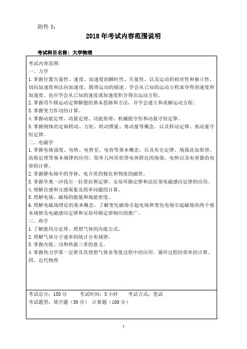 初试、复试、同等学力加试科目大纲