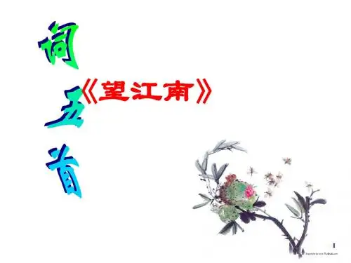 008望江南