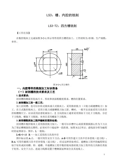 数铣,型腔铣削-2