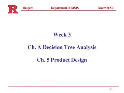 Ch.5 A Decision Tree Analysis
