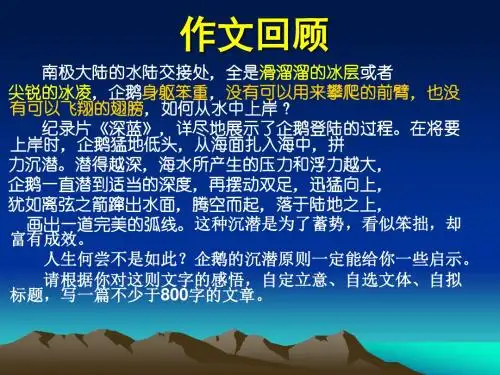 沉潜作文讲评