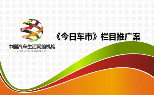 汽车媒体推广案