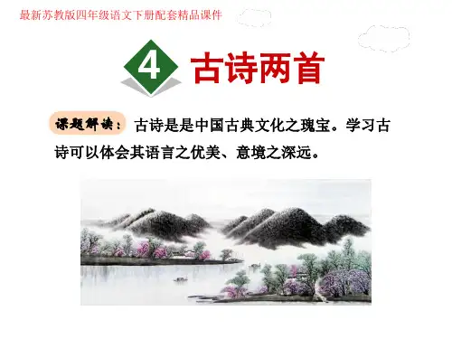 古诗两首PPT课件