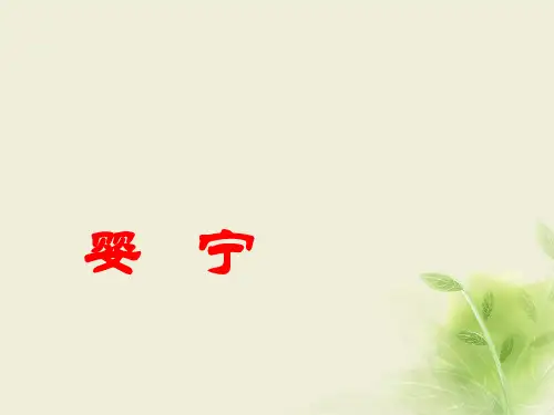 高中语文鲁人版选修中国古代小说选读 婴宁 课件(19张)