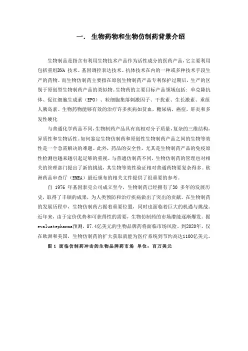 生物仿制药报告