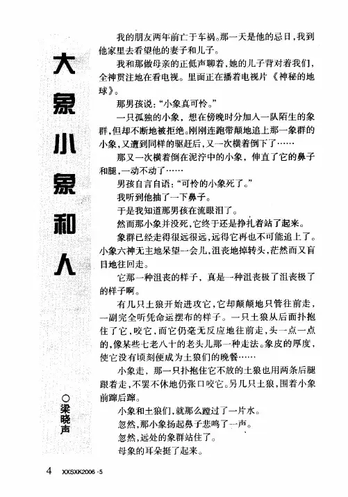 大象小象和人 2