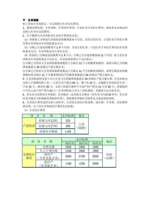 北京市生育保险申报
