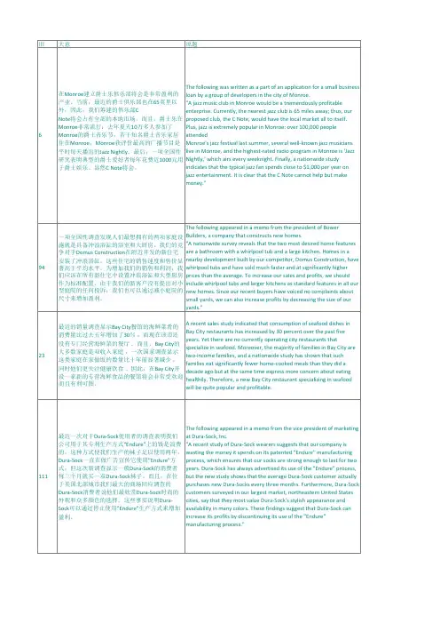 新GRE Argument 新老 题库 题号 对照
