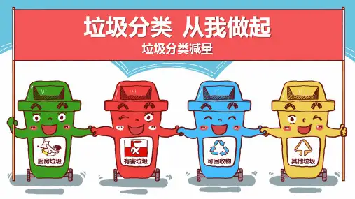 垃圾分类减量ppt