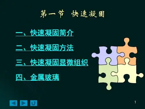 11.0 快速凝固技术