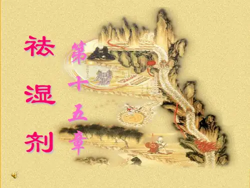 祛湿(医学PPT课件)