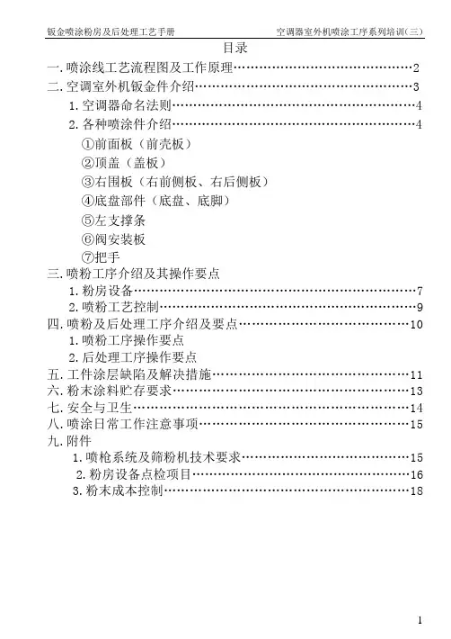 ★钣金喷涂粉房及后处理工艺手册★[1]
