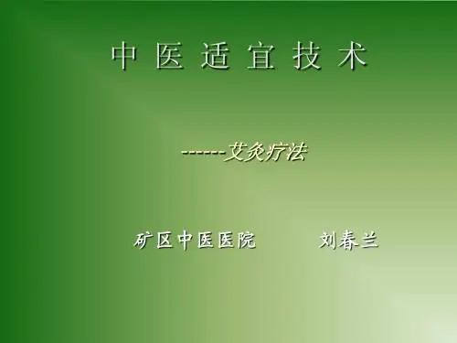 04中医适宜技术-艾灸疗法