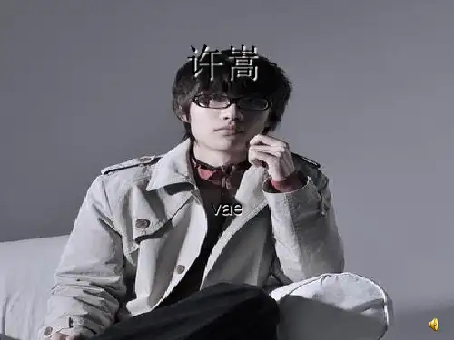 音乐鉴赏 许嵩