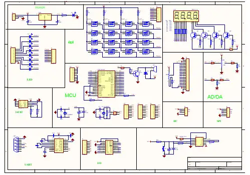 C8051F410 开发板 原理图