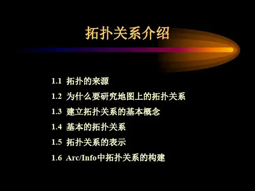 拓扑关系介绍