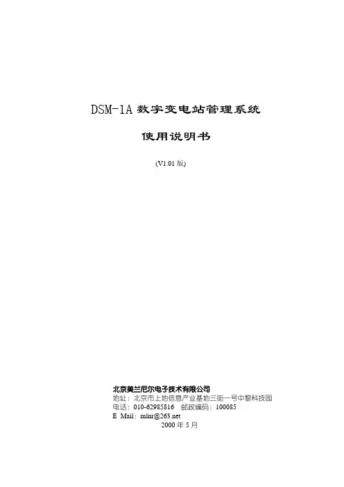 DSM说明书