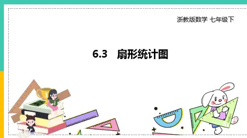 扇形统计图课件浙教版数学七年级下册