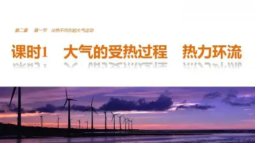 【创新设计-课堂讲义】2016-2017学年高一地理人教版必修一课件：第二章 地球上的大气 第一节 课时1