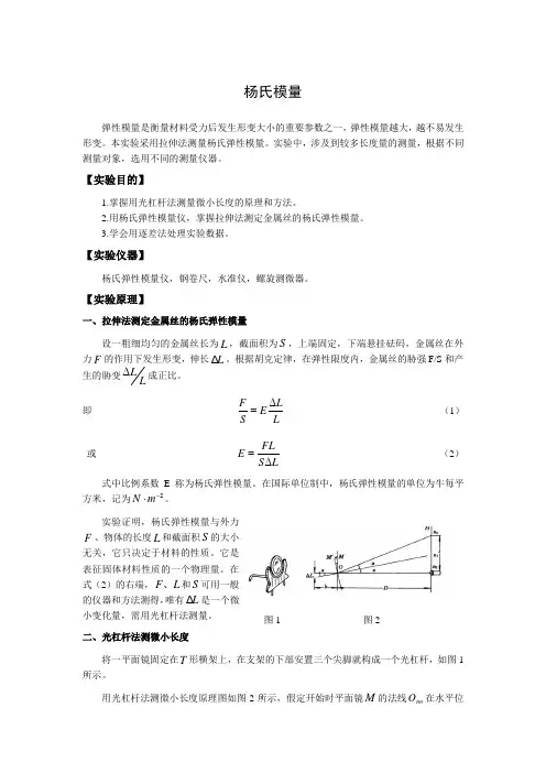 杨氏模量