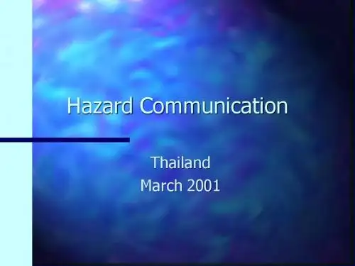 Hazardcommunicationtraining