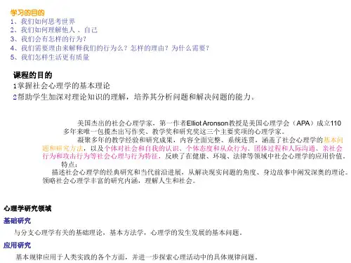 社会心理学1